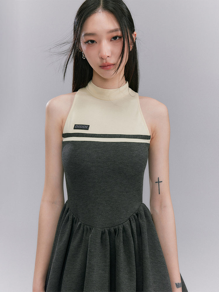 Slim Fluffily Sporty Casual One-piece