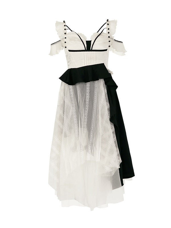 See-through Fairy Nichi Back-open One-piece