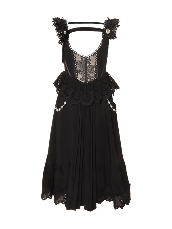 Pearl Lace Classic Monotone Short&One-piece