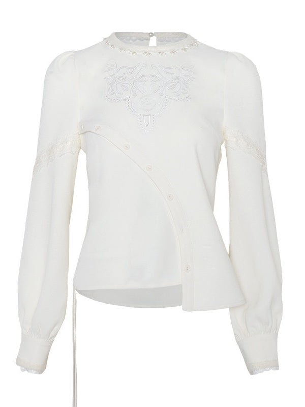 Pearl Lace Classic Monotone Short&One-piece