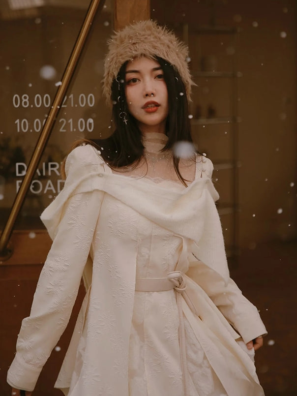 Lace Sheer Feminine Sweet Knit