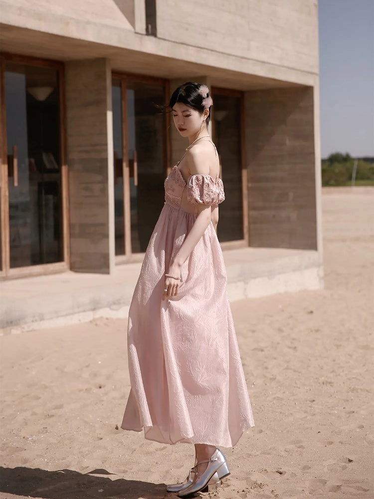 Princess Fairy Sheer Embroidery Cardigan&One-piece