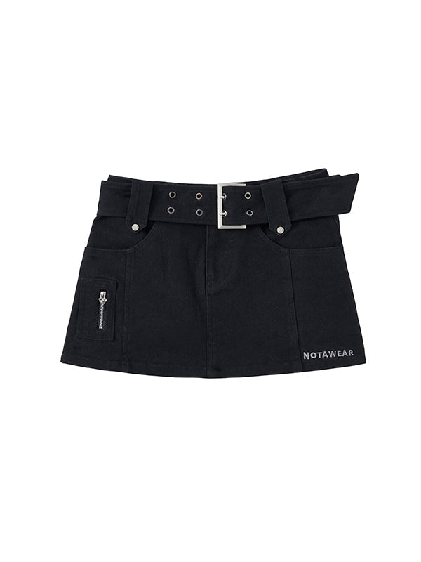 Denim Anti-glare Skirt