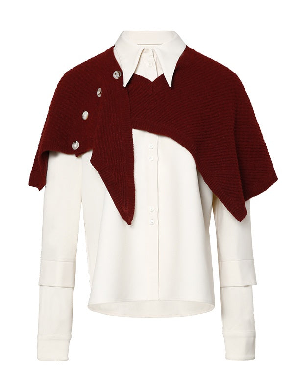 Shawl&Shirt Layered Nichi Set-up