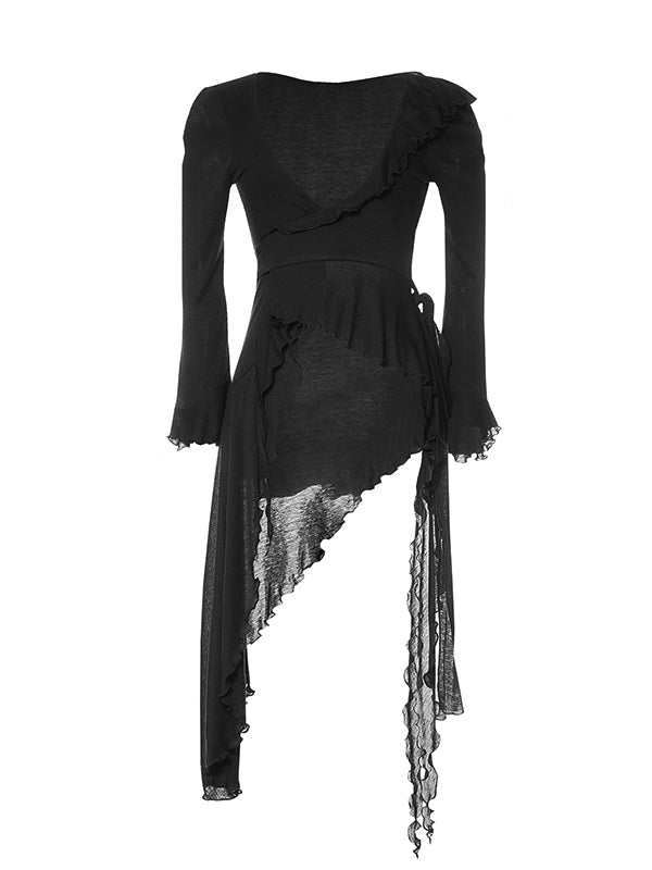 Sheer Irregular Nichi Cardigan