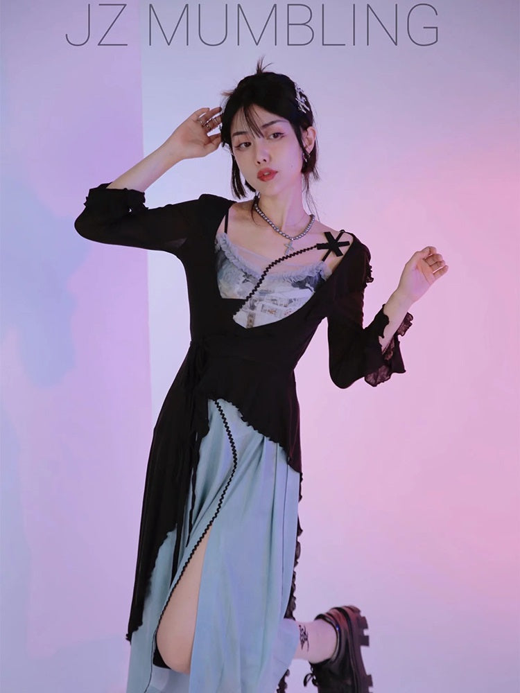 Sheer Irregular Nichi Cardigan