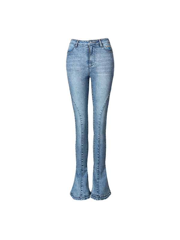 High-elastic Micro-horse Trousers