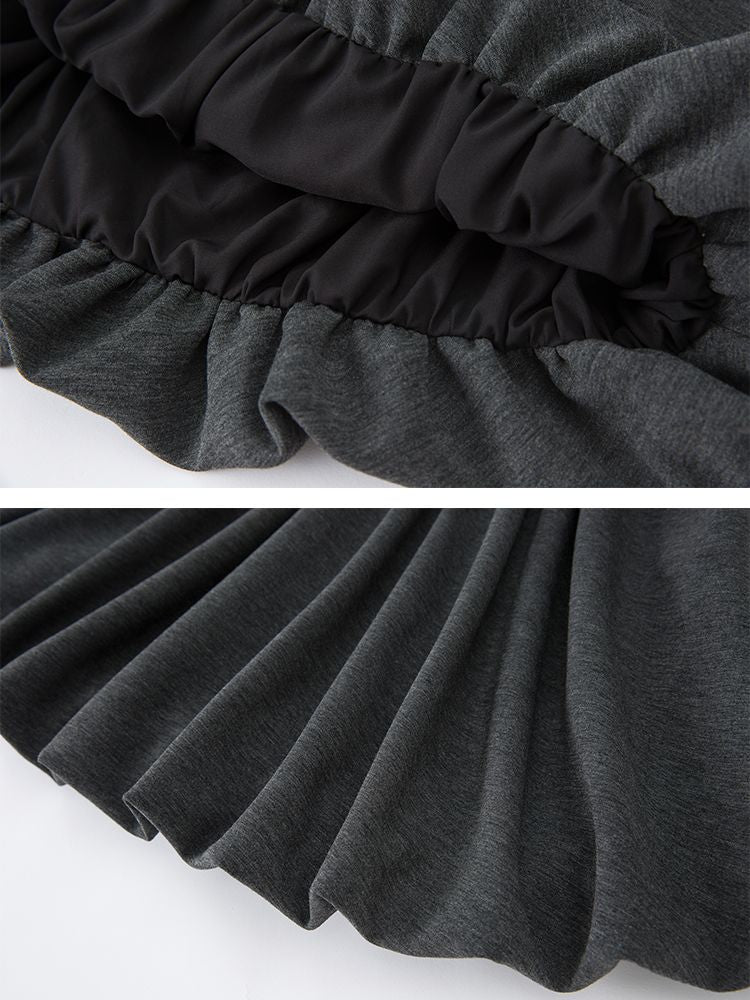 Slim Fluffily Sporty Casual One-piece