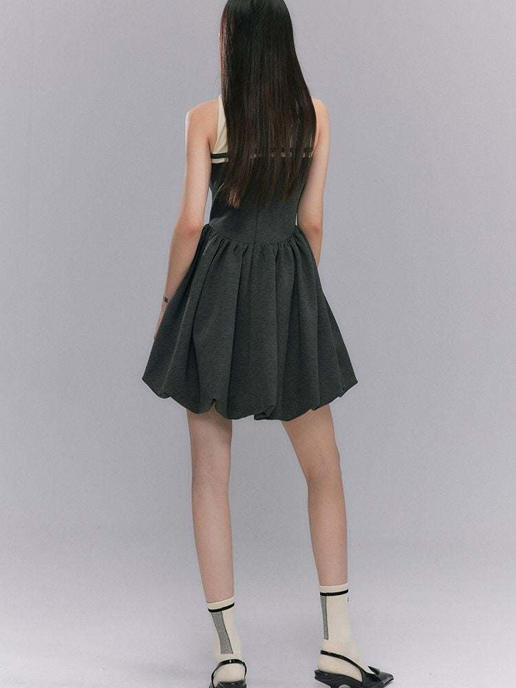 Slim Fluffily Sporty Casual One-piece