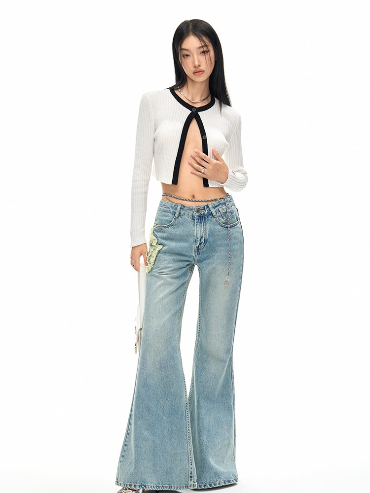 Summer-Knit Mermaid Tight Chic Cardigan&One-Piece