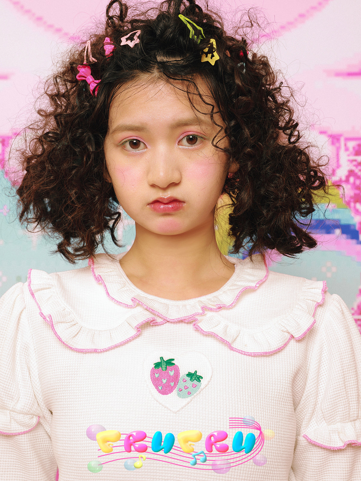 Doll Collar Sweet Bottoming Shirt