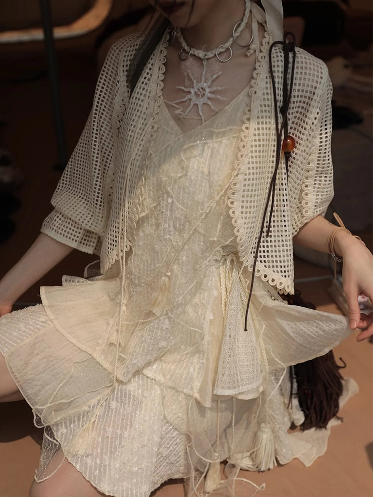 Sunscreen Short Cardigan