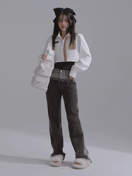 All-in-one Tops & Short Shirts Set