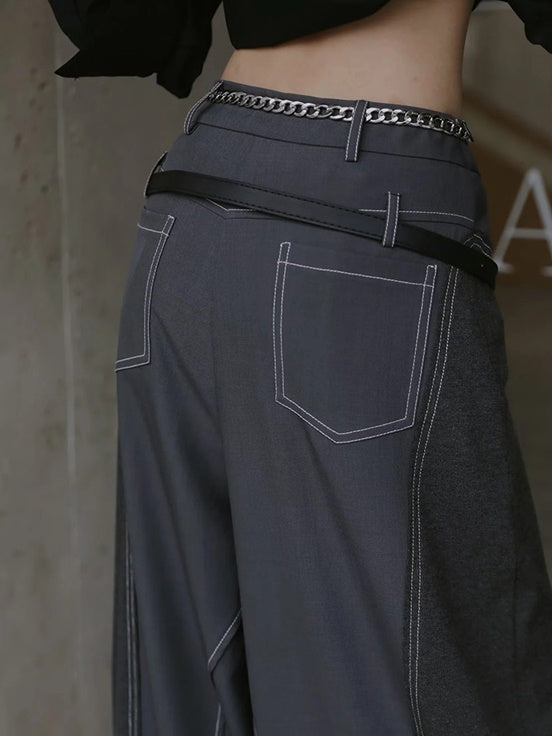High Waist Wide Leg Pants