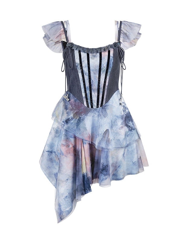 Oil Painting Palace Dress