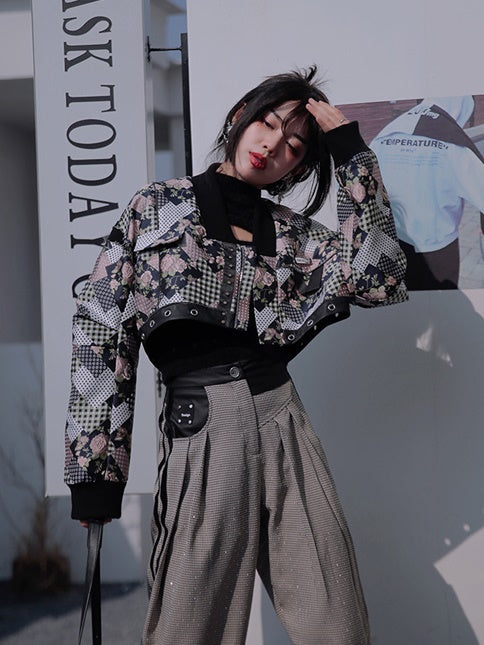 Jacquard Short Jacket