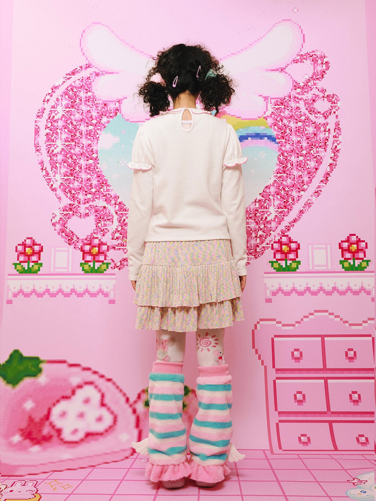 Doll Collar Sweet Bottoming Shirt