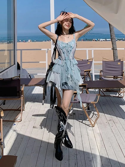 Heavy Industry Symphony Dress & Removable Sunscreen