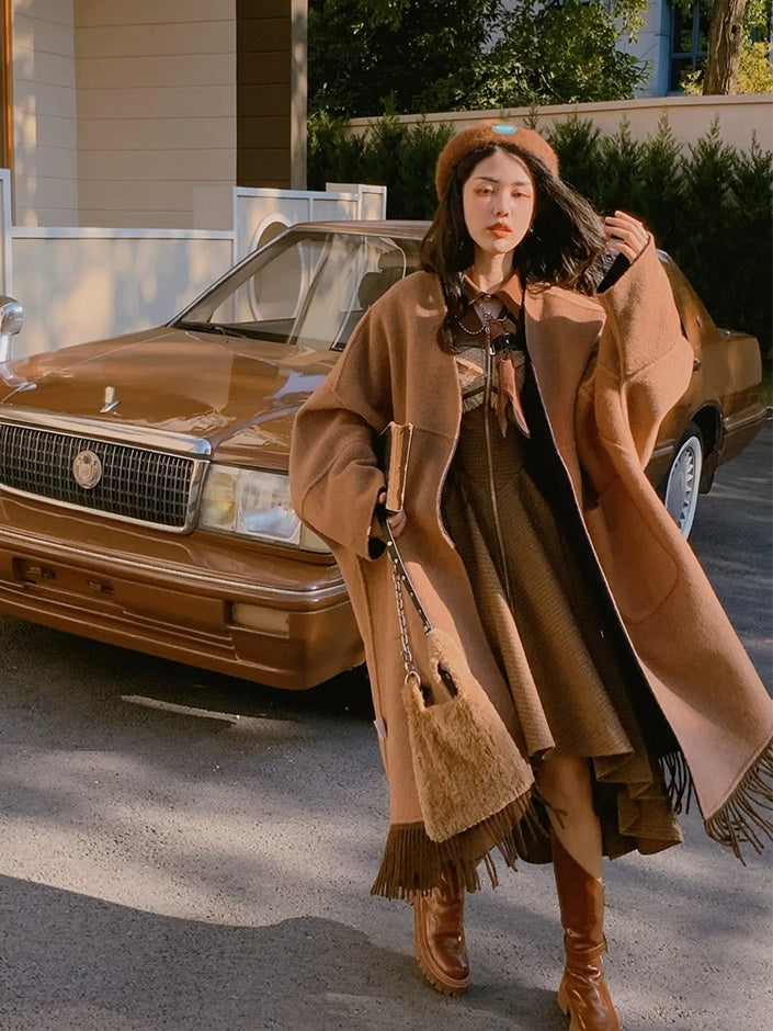 Double-sided Woolen Coat