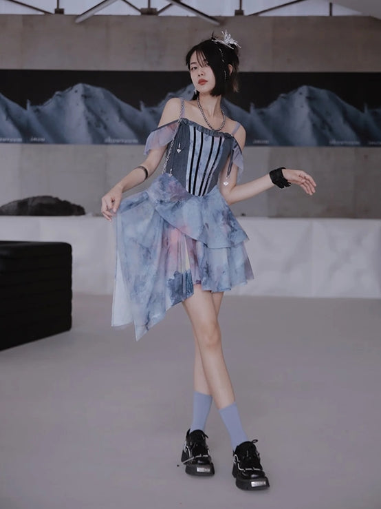 Oil Painting Palace Dress
