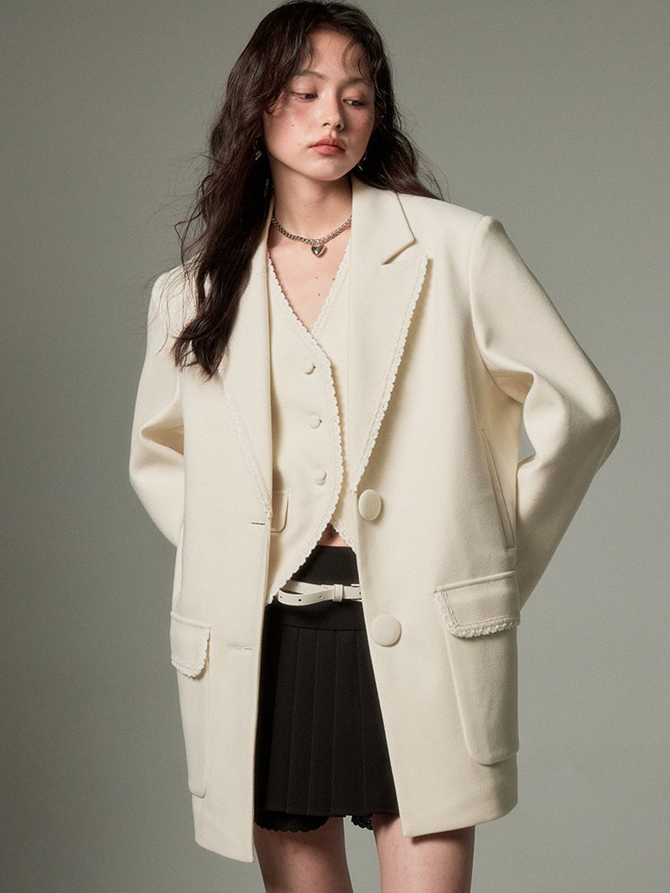 Classical Design Jacket & Vest Set-up
