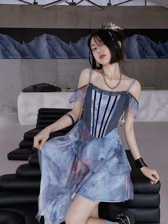 Oil Painting Palace Dress