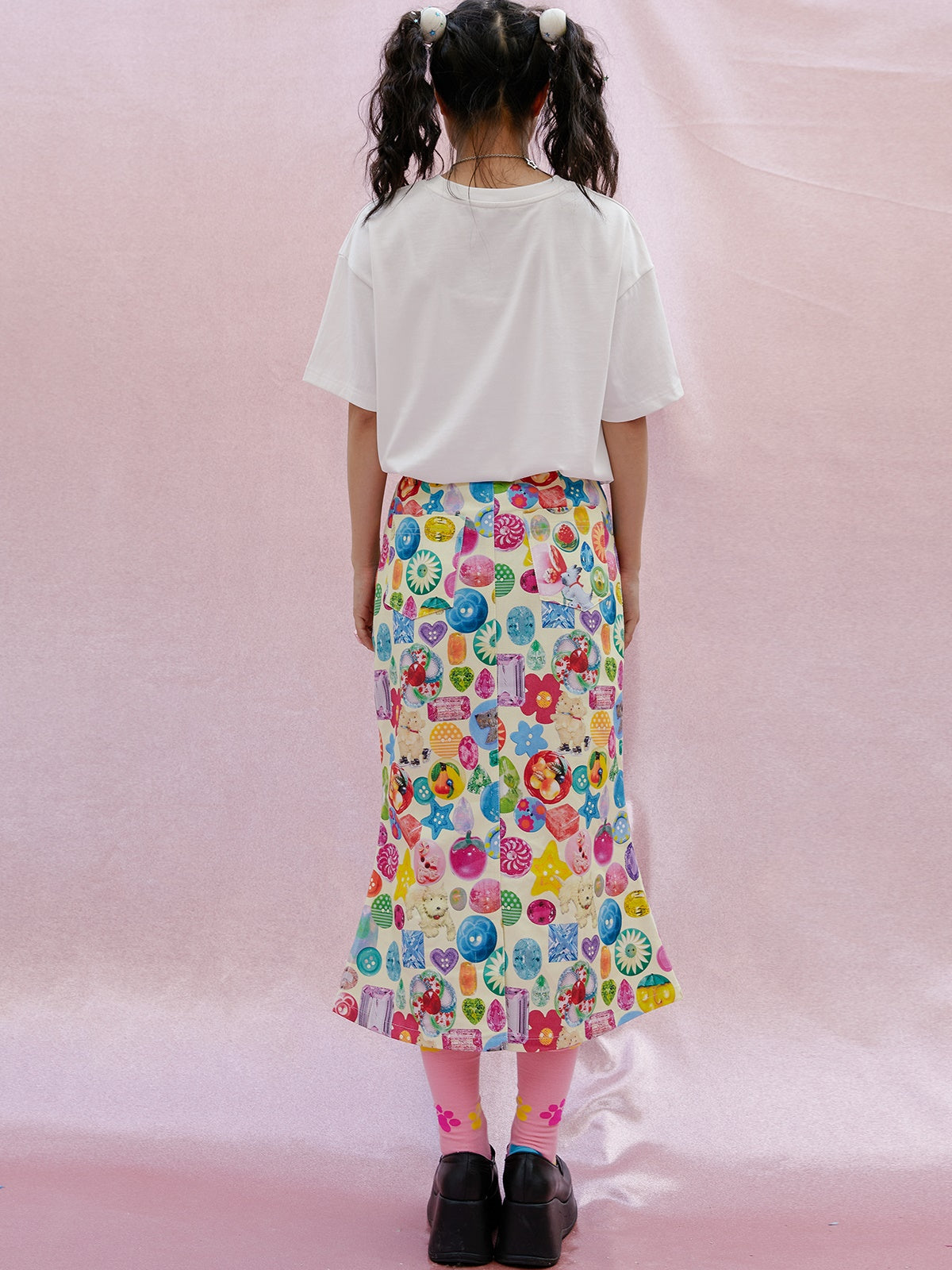 Printing Mermaid Skirt
