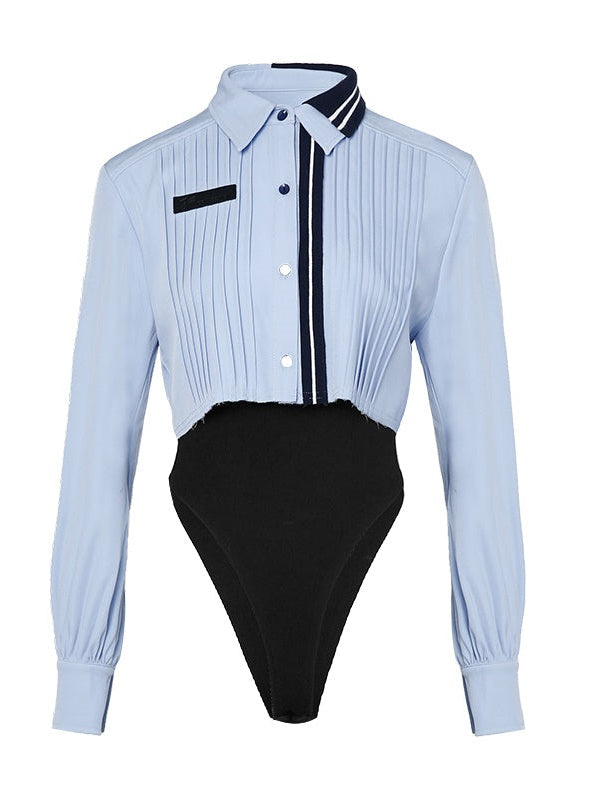 All-in-one Tops & Short Shirts Set