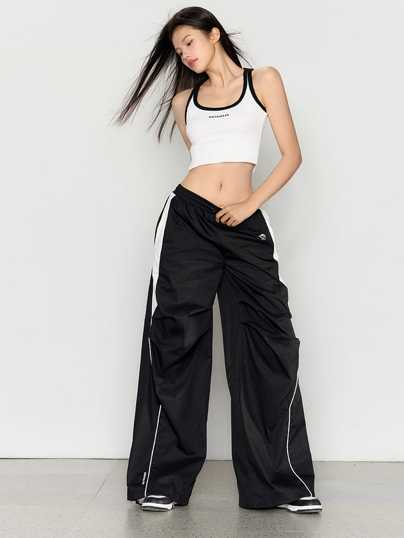 High Waist Sports Wide Leg Pants