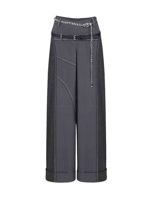 High Waist Wide Leg Pants