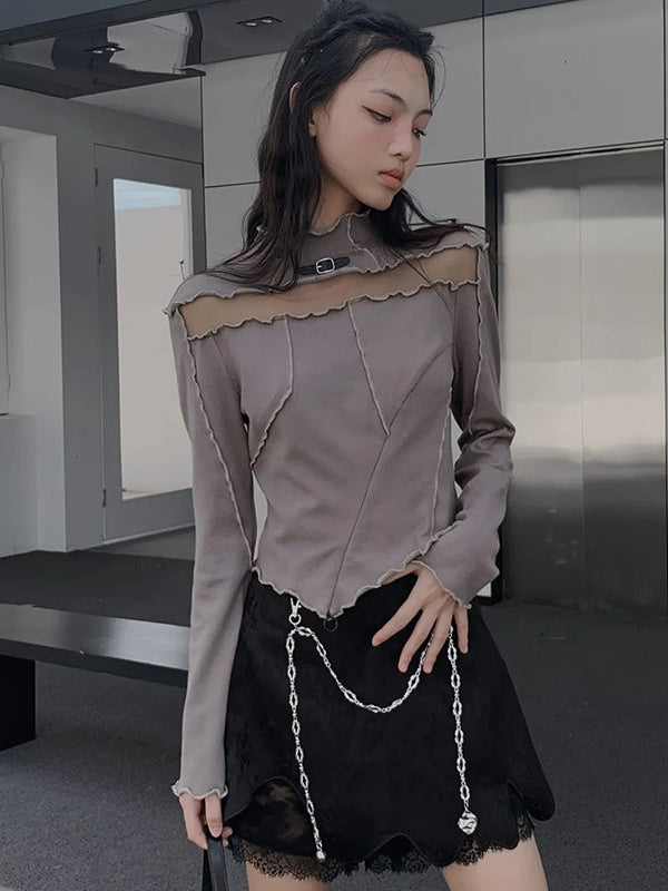 Hollow Knit Sweater