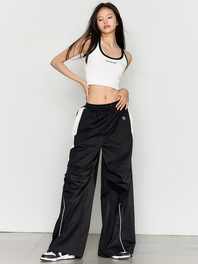 High Waist Sports Wide Leg Pants