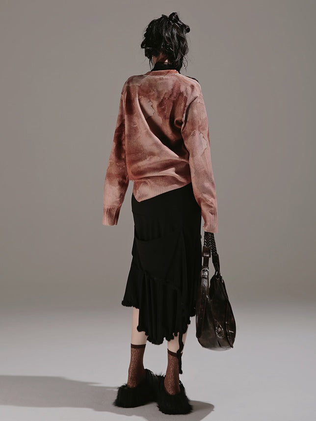 Elegant Slim Slit Fishtail Skirt