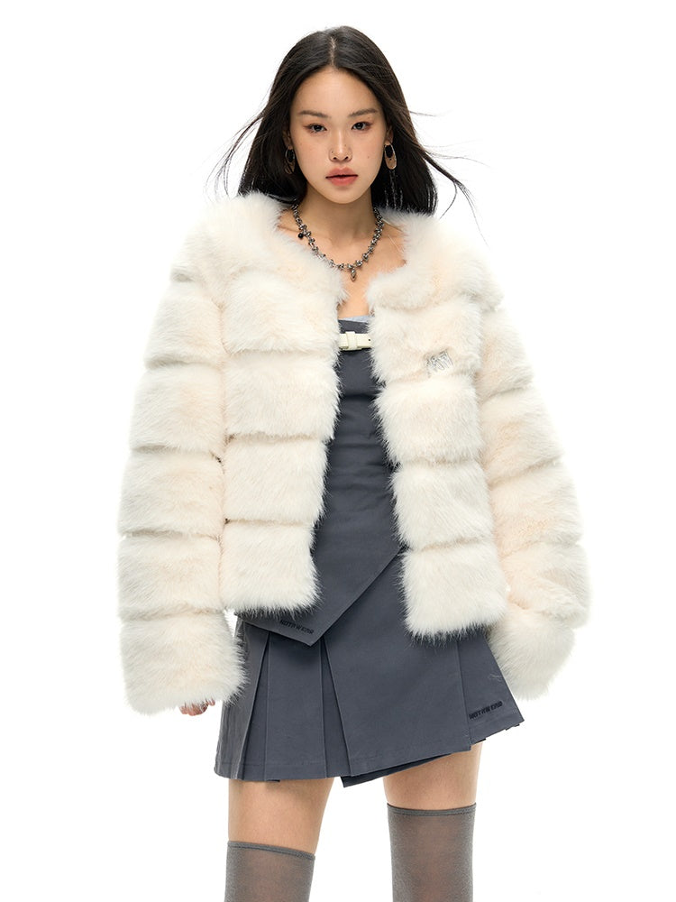 Quilted Eco-friendly Fur Vest