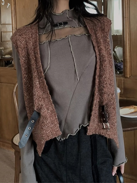 Hollow Knit Sweater