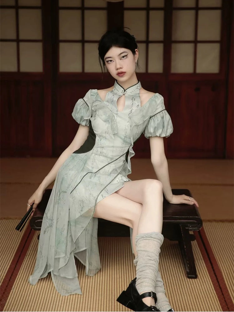 Chinese Fairy Printed Dress
