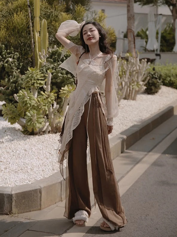 Lazy Wide-leg Pants