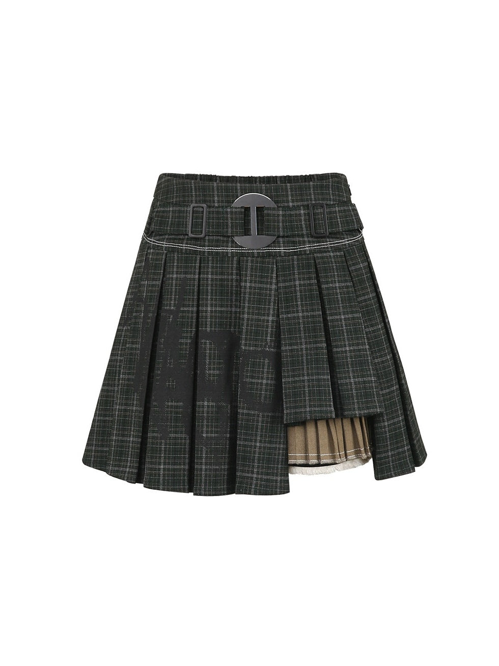 College British Style Shirt &&Vest & Pleated Culottes & Jacket