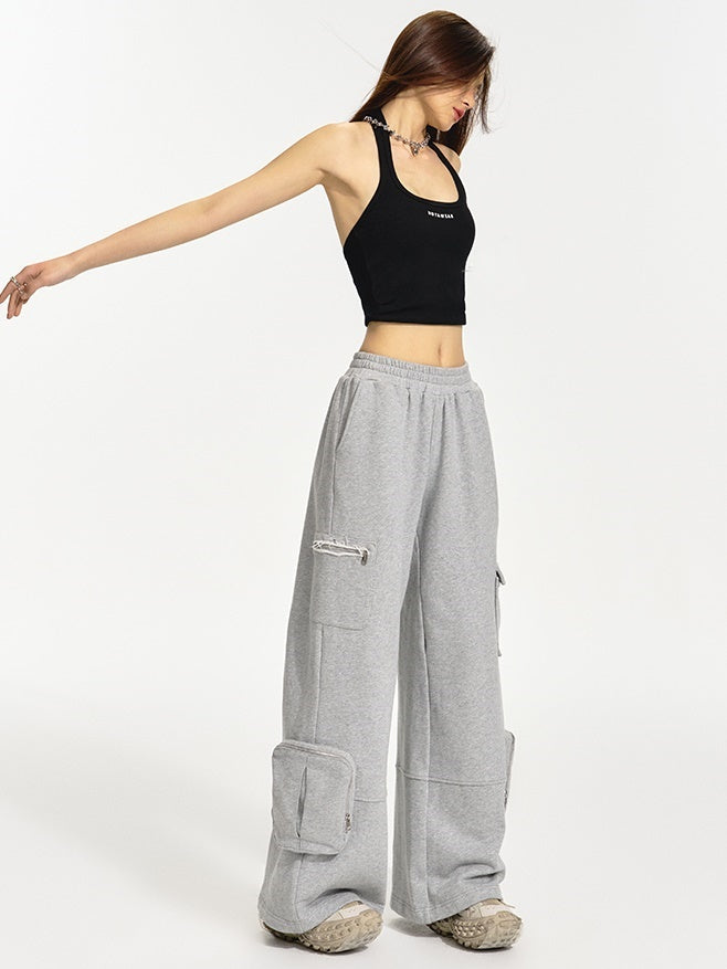 Multi-pocket Casual Work Pants