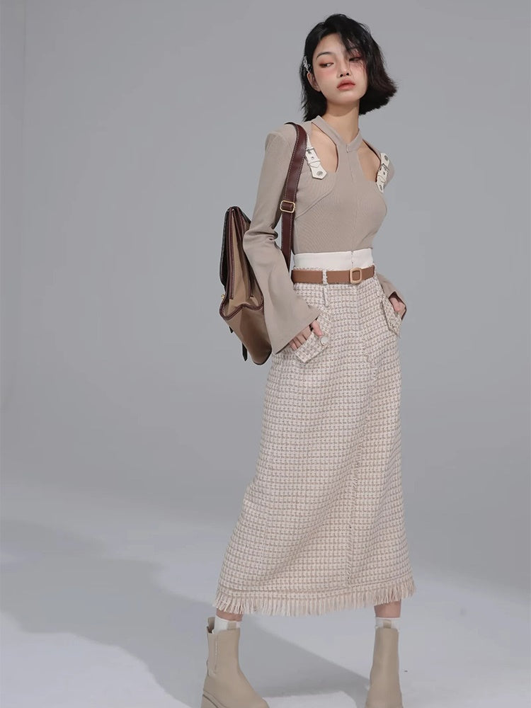 Hollow Knitted Top