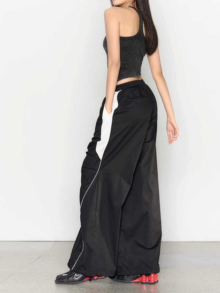 High Waist Sports Wide Leg Pants