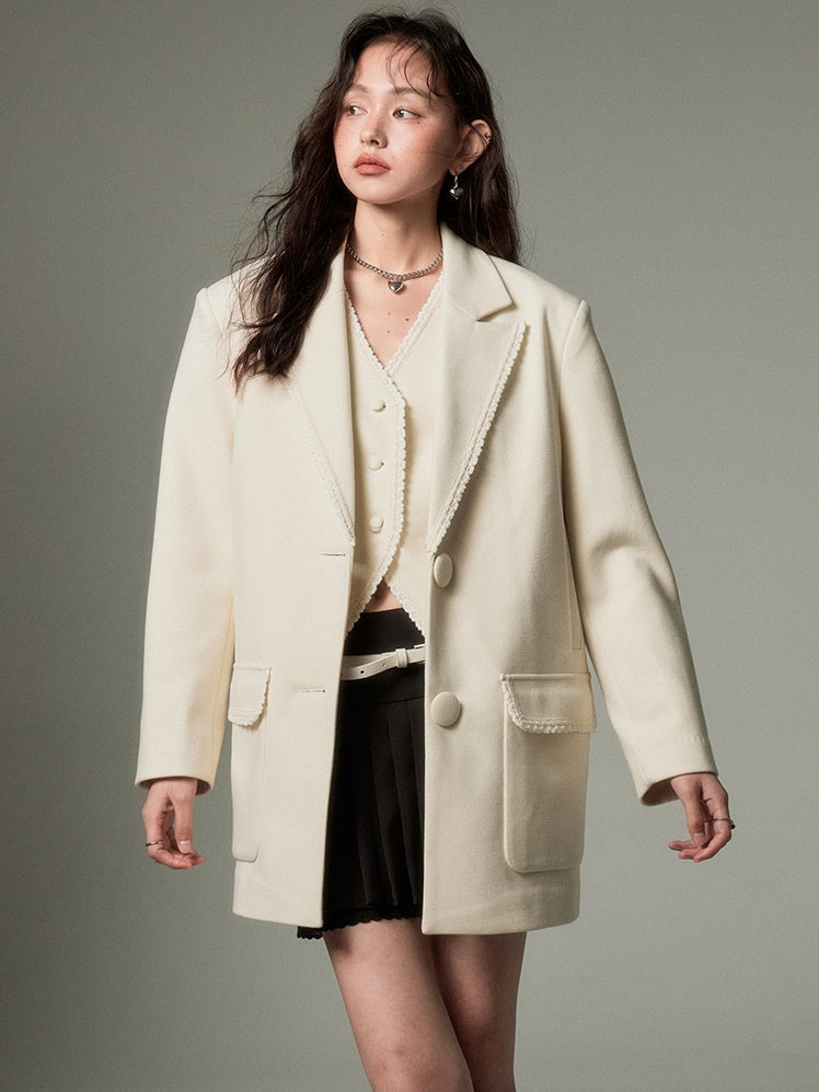 Classical Design Jacket & Vest Set-up