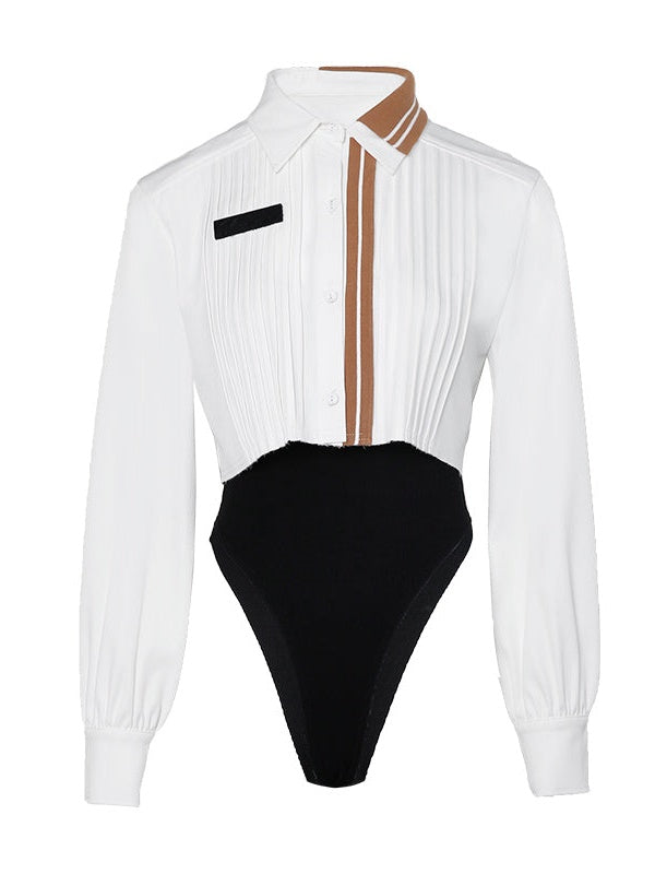 All-in-one Tops & Short Shirts Set