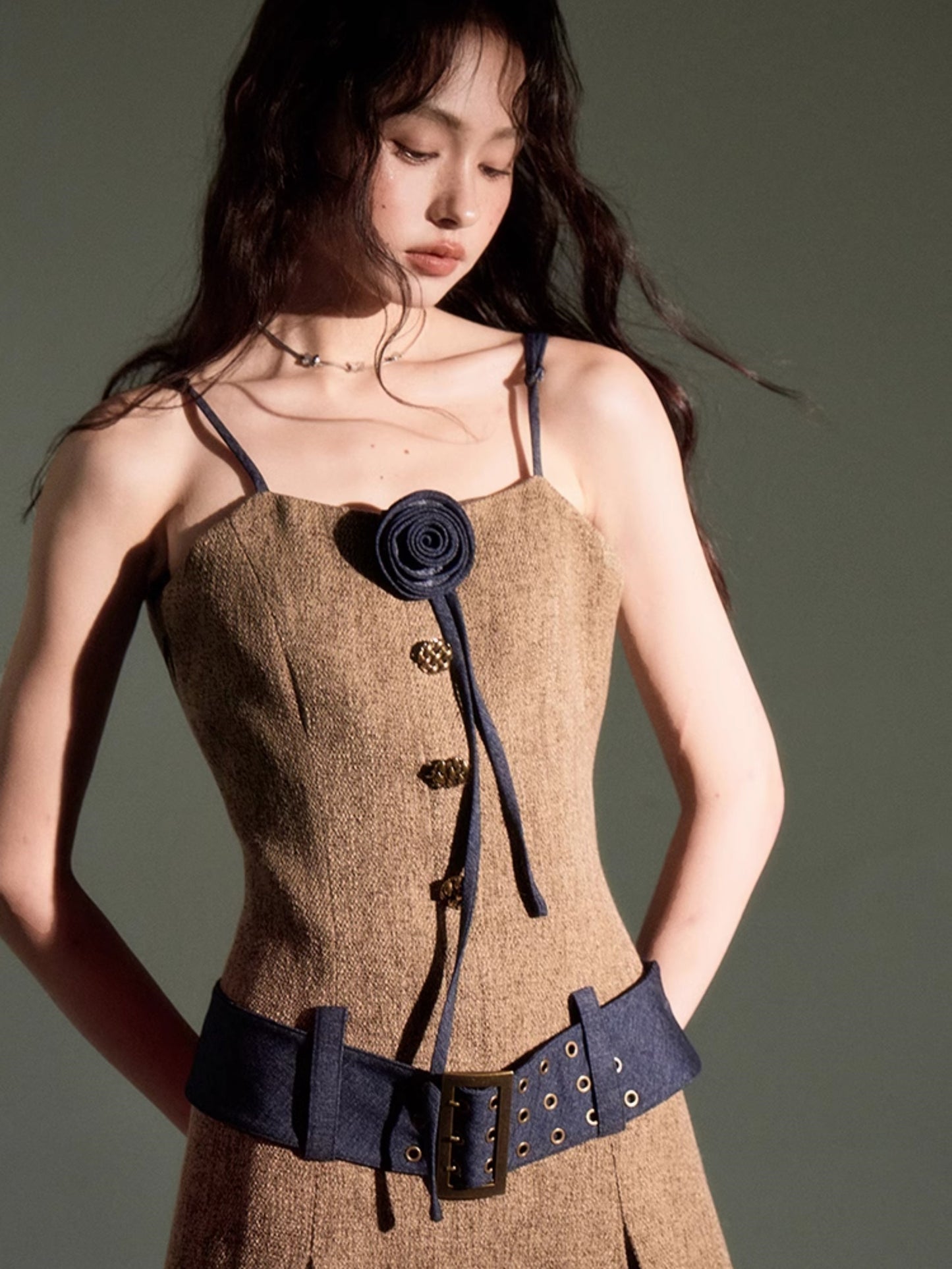 Chic Tweed Short Jacket & Slip Skirt