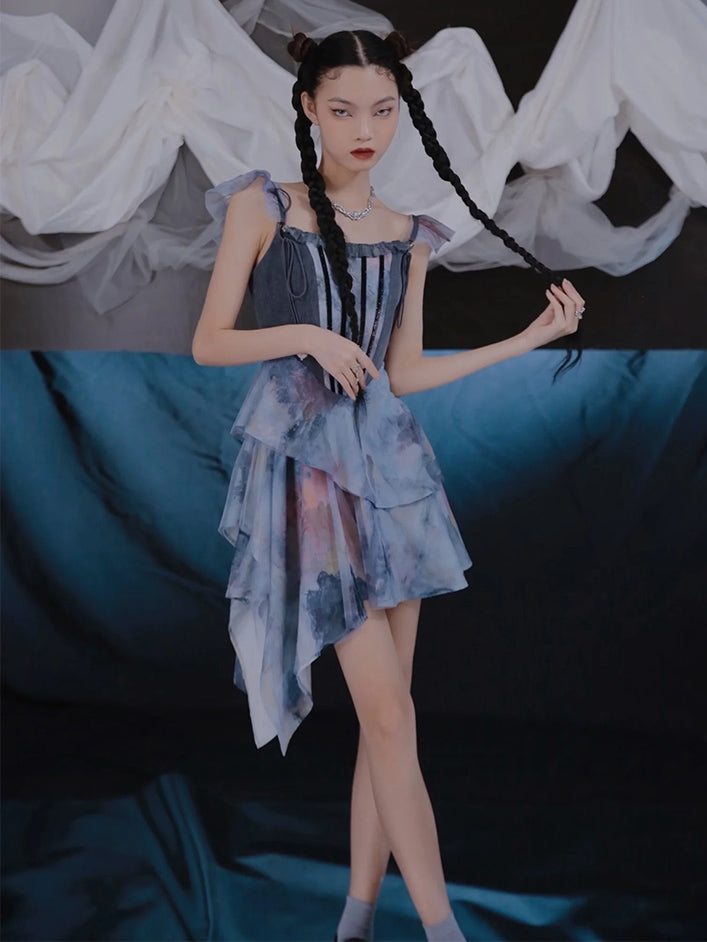 Oil Painting Palace Dress