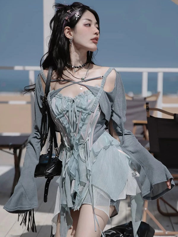 Heavy Industry Symphony Dress & Removable Sunscreen