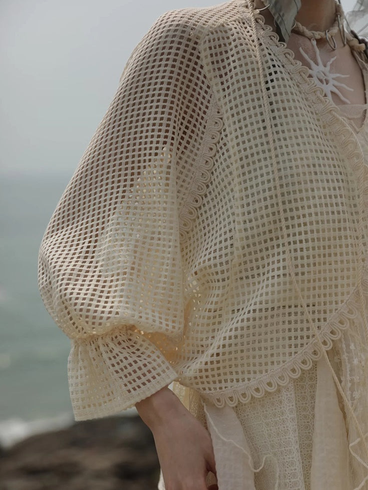 Sunscreen Short Cardigan