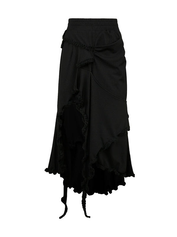 Elegant Slim Slit Fishtail Skirt