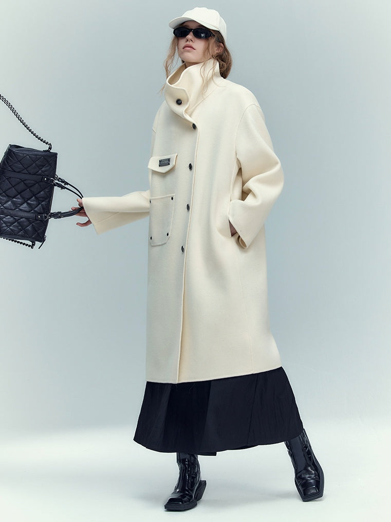 Double-sided Woolen Coat