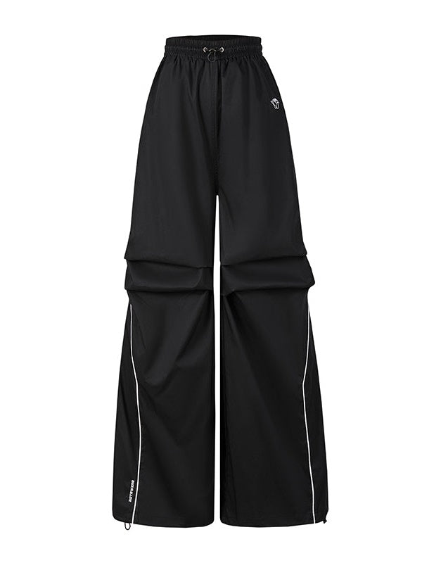 High Waist Sports Wide Leg Pants